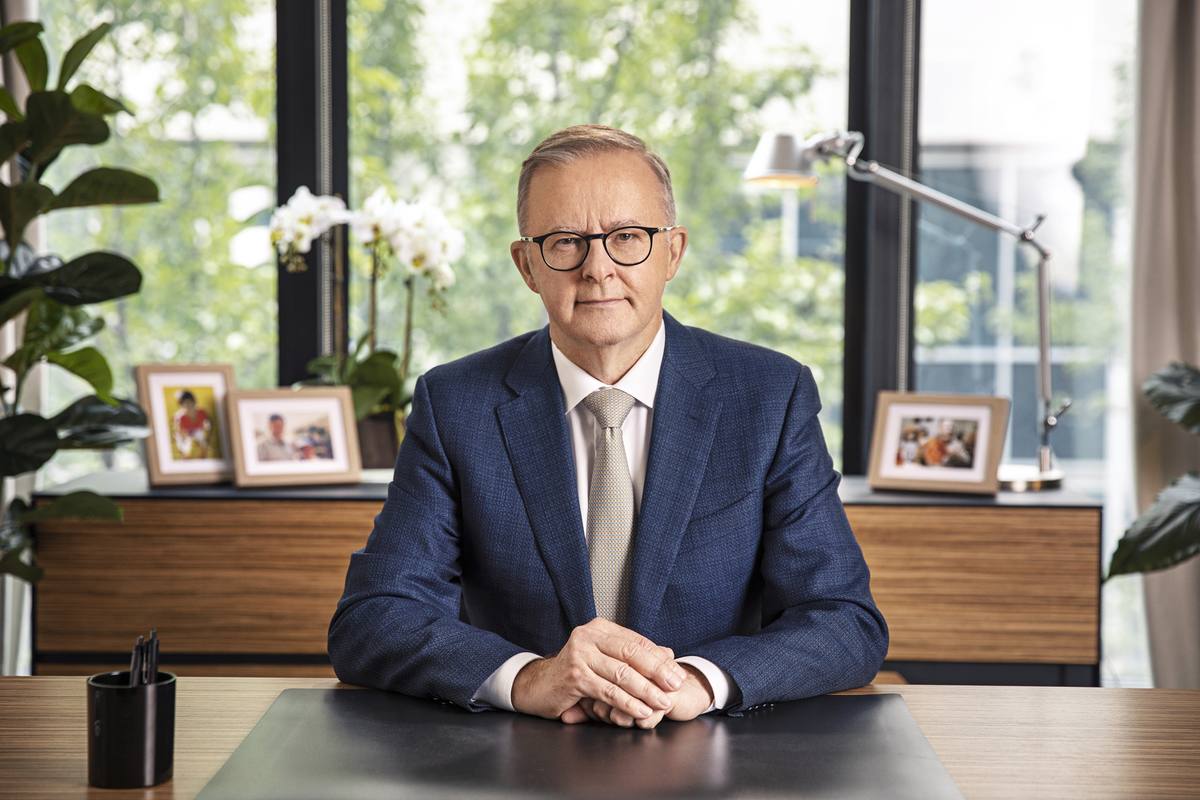 Australský premiér Anthony Albanese