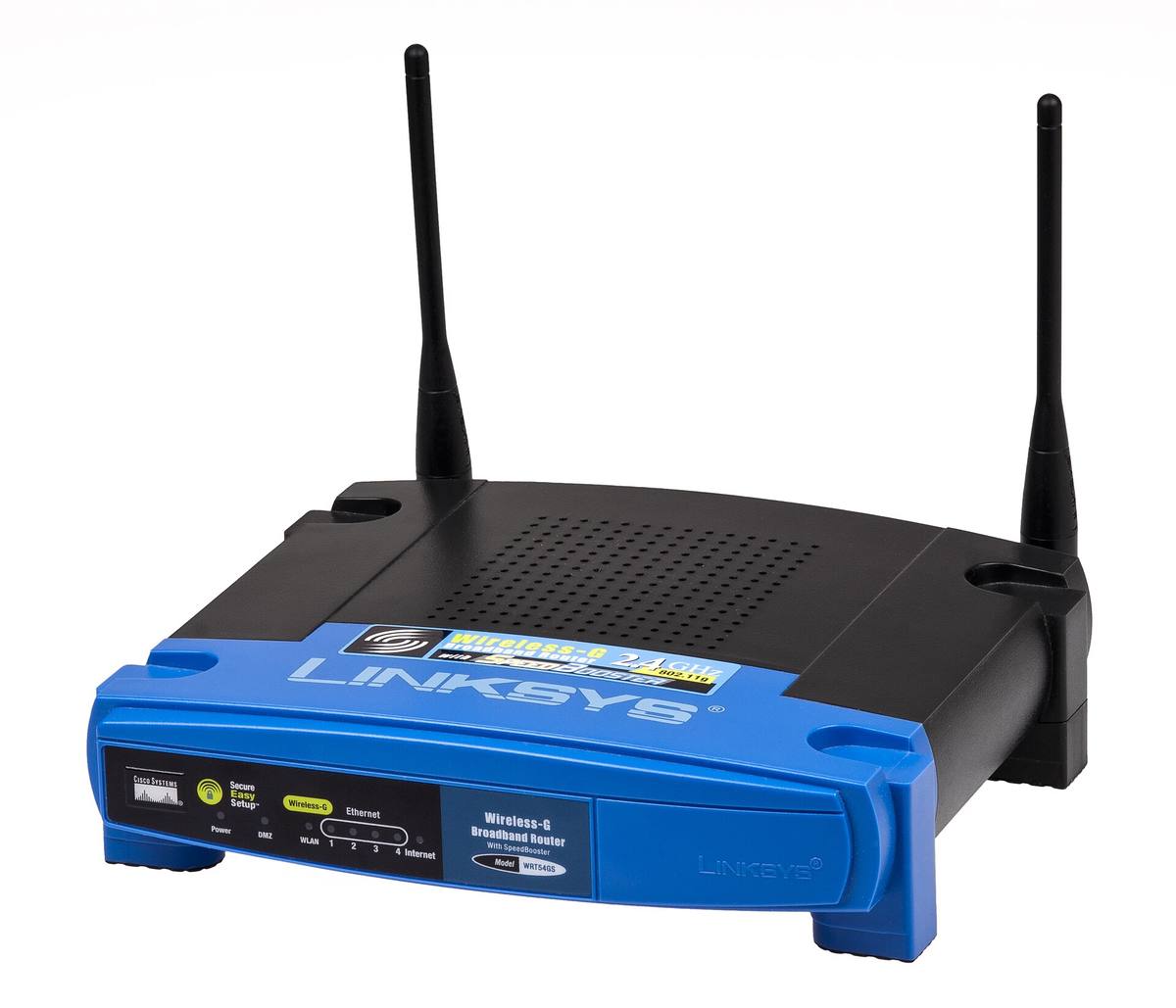 Bezdrátový router Linksys WRT54GS