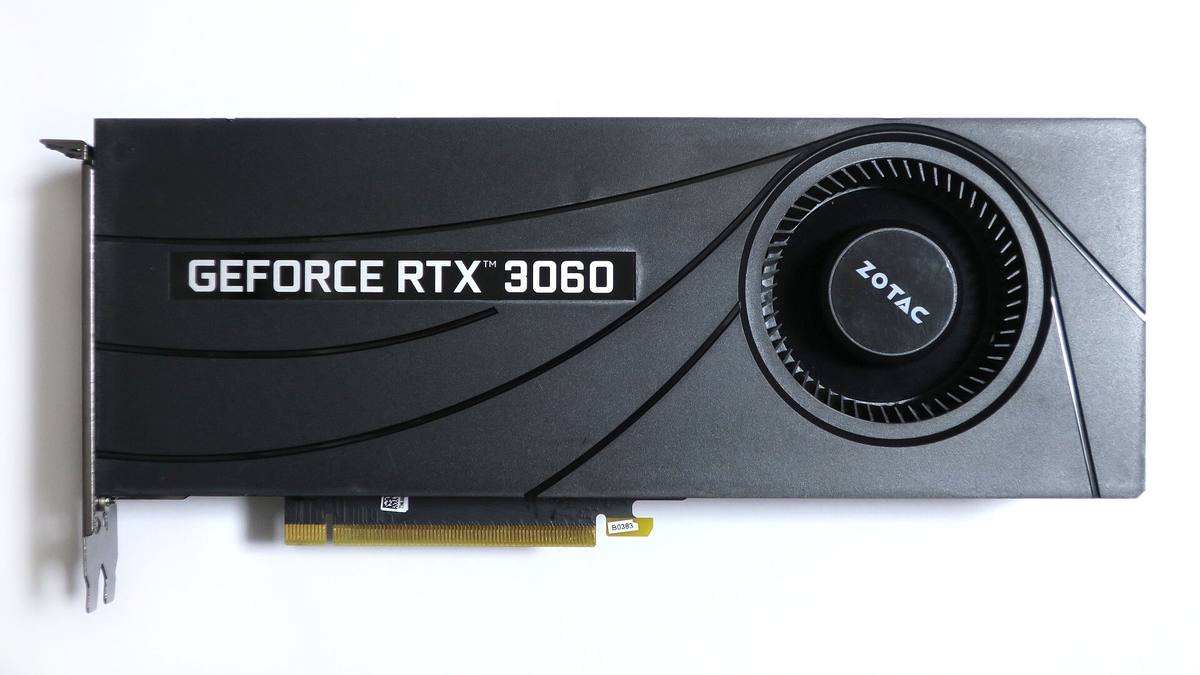 Grafická karta GeForce RTX 3060 od Zotacu s 12 GB paměti